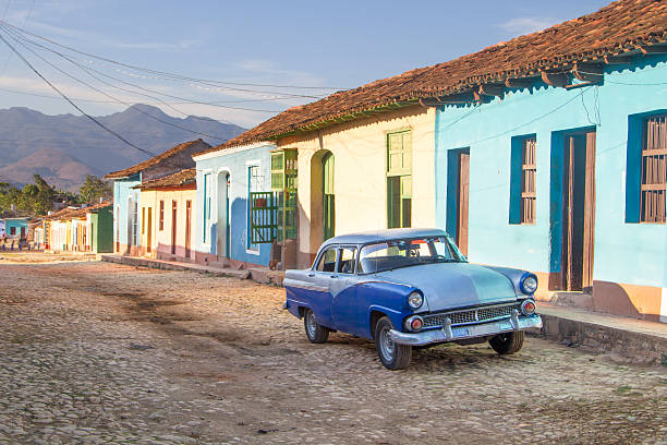 istock Vintage car in Trinidad 507907878
