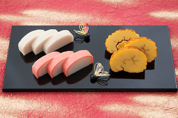 istock Japanese cuisine, osechi, kamaboko and datemaki 507908712