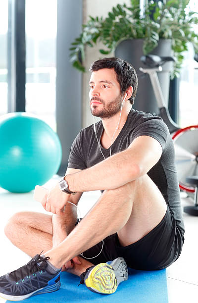 istock Relaxing after fitness workout 507909560