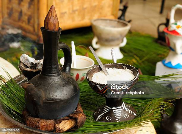 Traditional Ethiopian Coffee Pot Stock Photo - Download Image Now - Ethiopia, Coffee - Drink, Ceremony