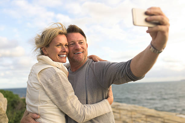 istock Mature couple Taking selfie Sydney Australia 507912946