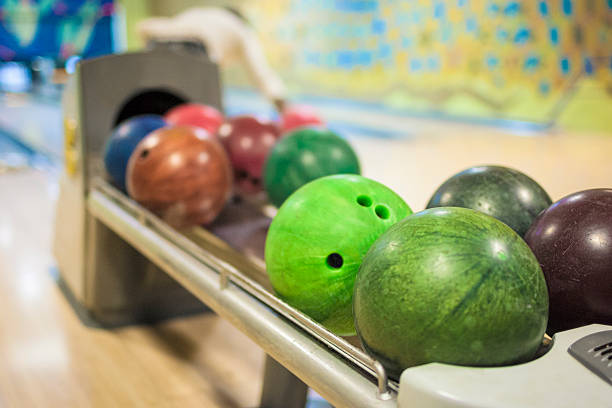 istock Bowling Ball Machine With Lots of Balls 507919651