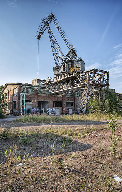 istock The historic shipyard crane 507919727