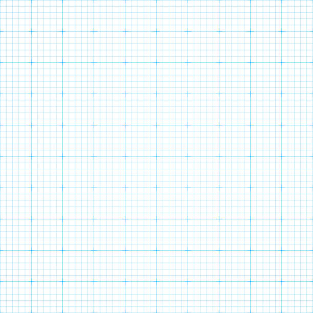 원활한 모눈종이 - graph paper blueprint paper textured stock illustrations