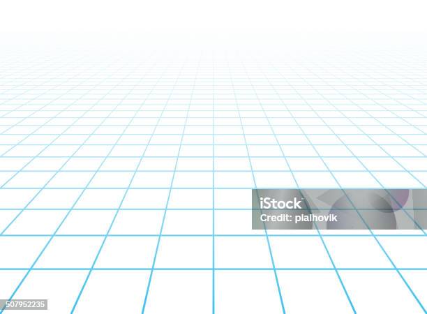 Perspective Grid Background Stock Illustration - Download Image Now - Grid Pattern, Backgrounds, Vanishing Point