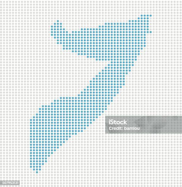 Somalia Dotted Map Stock Illustration - Download Image Now - Blue, Illustration, Vector