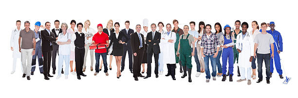 istock Full Length Of People With Different Occupations 507953191