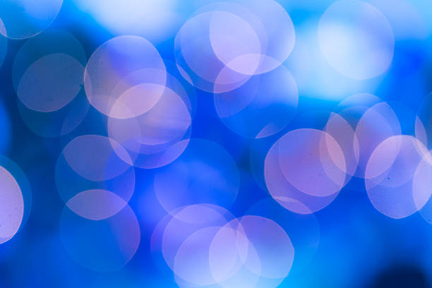 abstrait bokeh cercles circulaire couleurs - bookeh defocused abstract decoration photos et images de collection