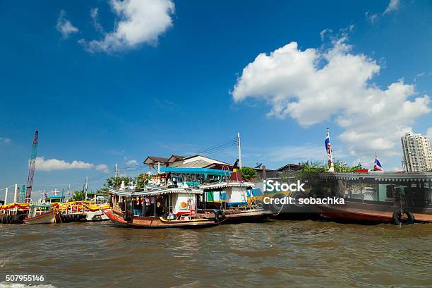 Boats On The River Stock Photo - Download Image Now - Architecture, Awe, Canal