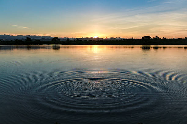 istock Lagoon, Lake, Mountain and Sunset 507955586