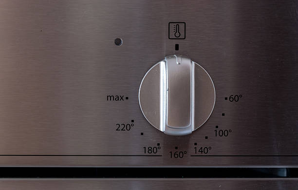 istock Temperature indicator of a modern oven 507955809