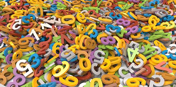 istock 3D multi colour pile of alphabet letters on white background 507955993