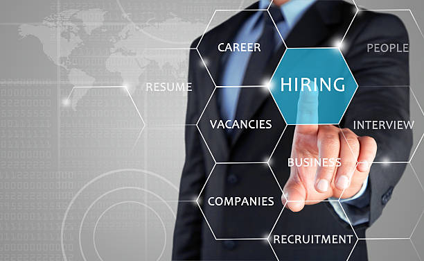 istock Recruiter advertising for job vacancies 507957116