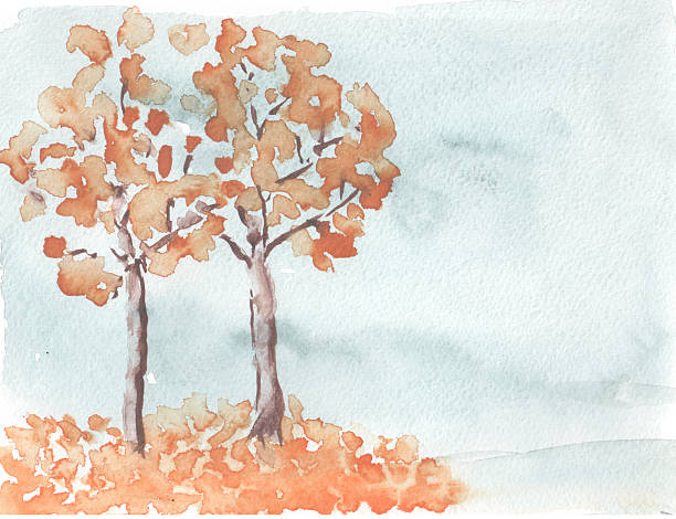 Watercolor Simple Painting Stock Illustration - Download Image Now