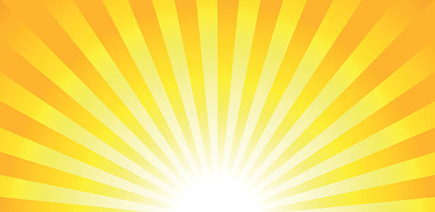 glänzende sonne licht, sommer-banner, hintergründe - sunrise stock-grafiken, -clipart, -cartoons und -symbole