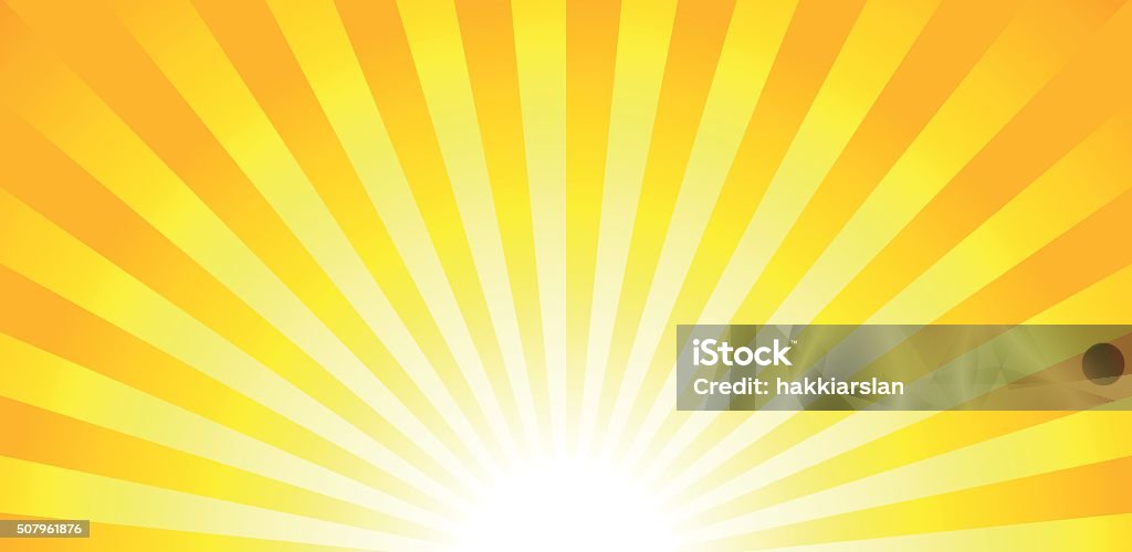 Shiny sun lights, summer banner, background - Used some transparency effects. Sunrise - Dawn stock vector