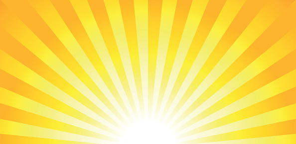Shiny Sun Lights Summer Banner Background Stock Illustration - Download  Image Now - Sunrise - Dawn, Sunbeam, Sun - iStock