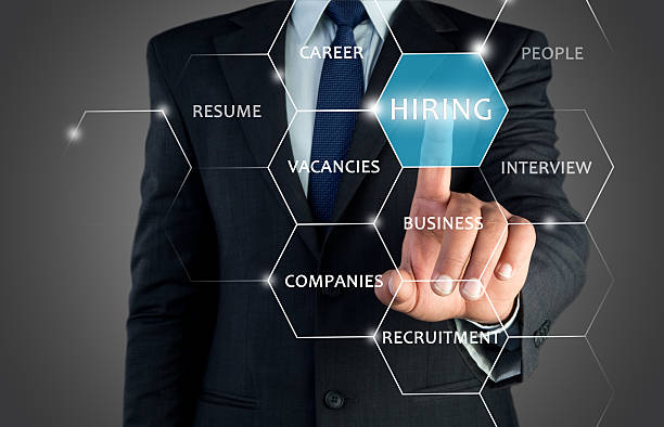 istock Recruiter advertising for job vacancies 507961960