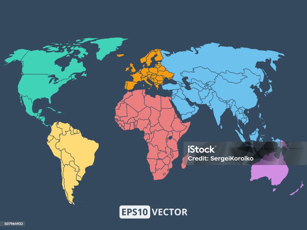 World map illustration, stock vector World Map stock vector