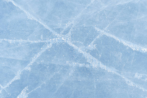 istock Ice texture on an ice skating rink 507970278