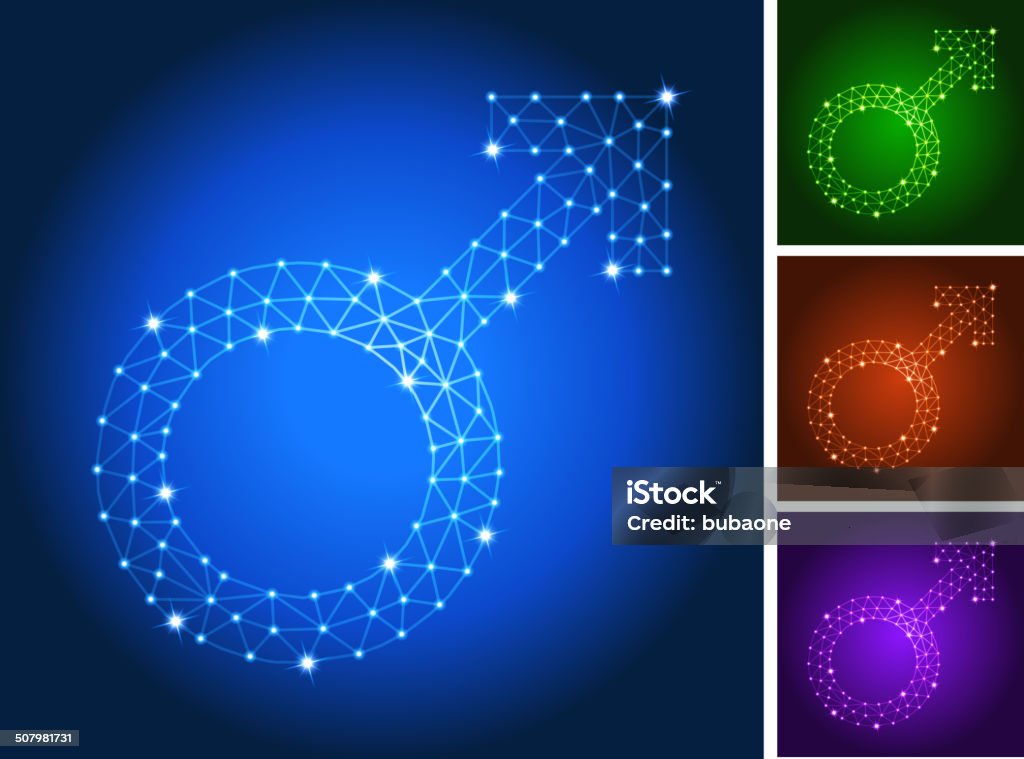 Connection Signs Triangle Man Sign On Triangular Nodes Connection Structure Vector Art Stock ...