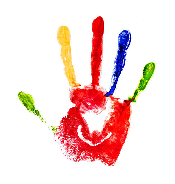 istock colorful handprint on an isolated white background 507981913