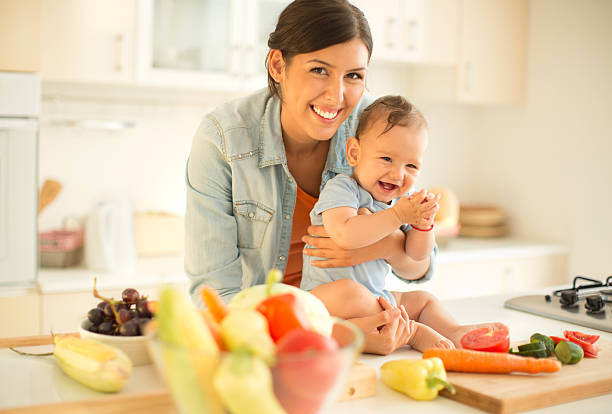 istock Mother with her baby boy. 507982315