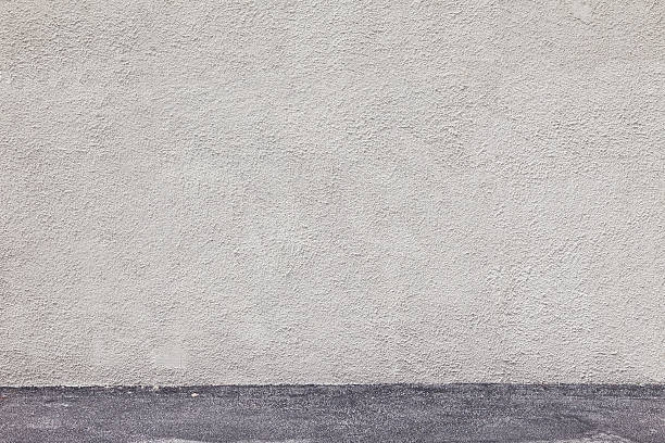 istock White Wall with Asphalt Photograph 507982771