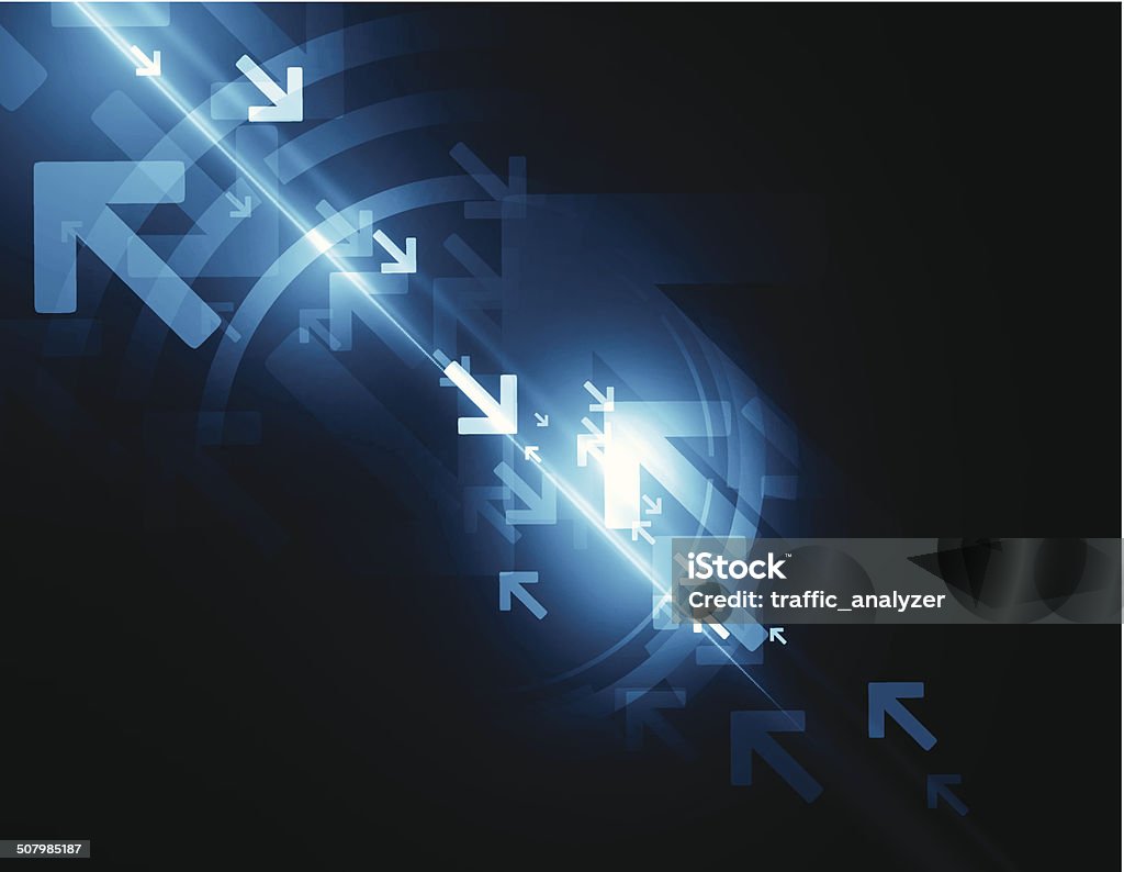 Abstract Arrows Angles Abstract Arrows Background Stock Illustration - Download Image Now ...
