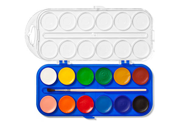 istock Watercolor Palette with Clipping Path 507986235