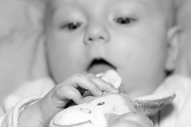 istock Portrait of  four months old baby 507993452