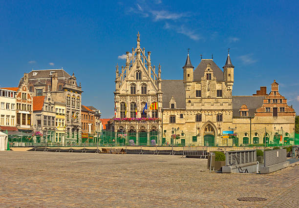 istock City Hall in in Mechelen, Belgium 507997906