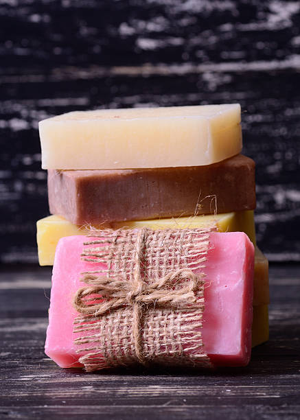 istock Collection of handmade soap 508003396