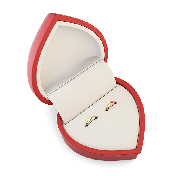 istock Two rings in a box for rings 508007900