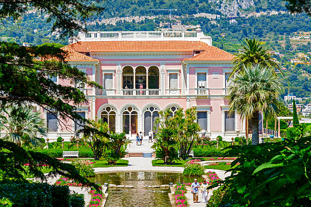 villa ephrussi de rothschild - rothschild - fotografias e filmes do acervo