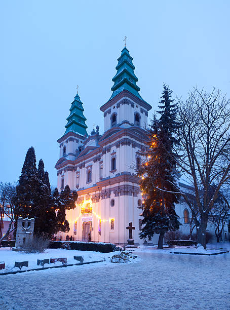 istock Old Greek Catholic Cathedral in Ternopil, Ukraine 508010241