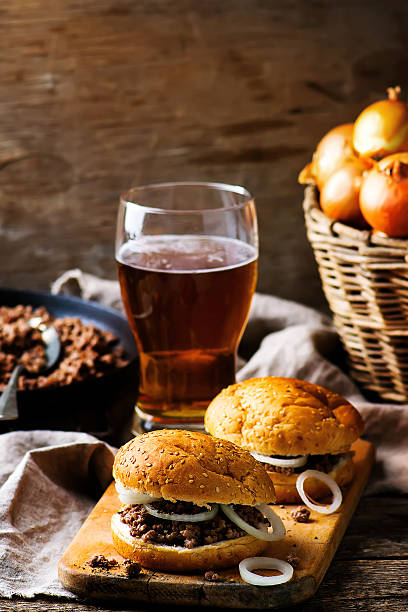 istock sandwich with ground beef and onion 508011784