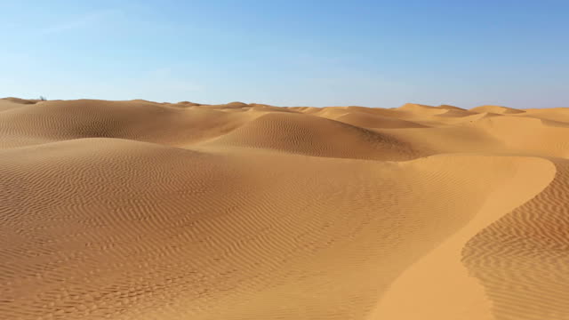 Grand Erg Oriental in the Sahara desert of Tunisia