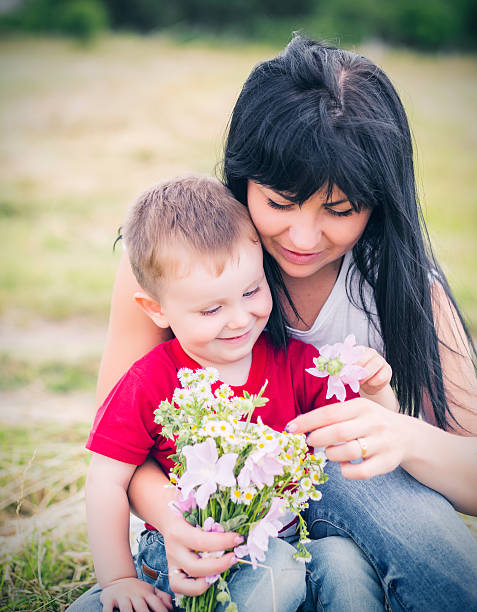 istock Mother and her child sunlight 508025746