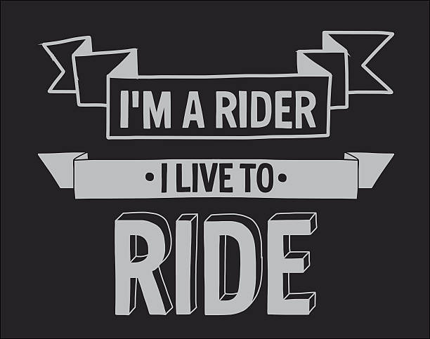 Vector biker quote with motivation phrase Vector biker quote with motivation phrase Hand drawn elements helicopter free drawing stock illustrations
