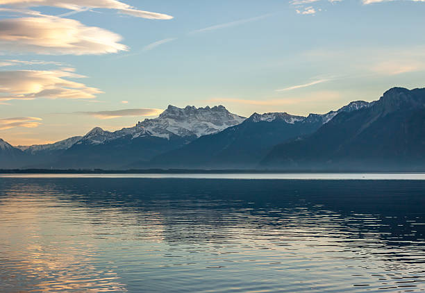 istock Beautiful view on sunset at Geneva Lake 508030664