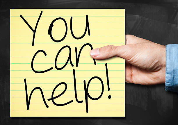 istock You can help / Blackboard concept (Click for more) 508036478