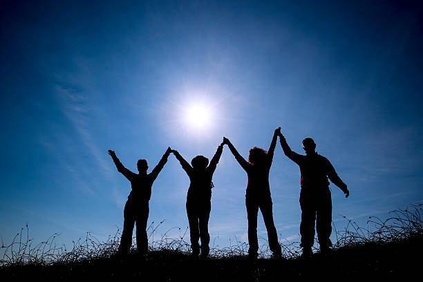 istock The silhouettes of people 508036616
