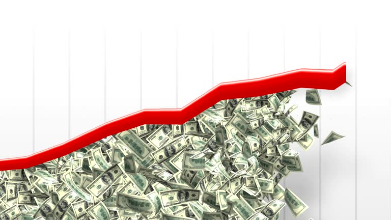 Income cash growing chart