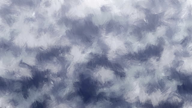 Abstract monochrome painting video background