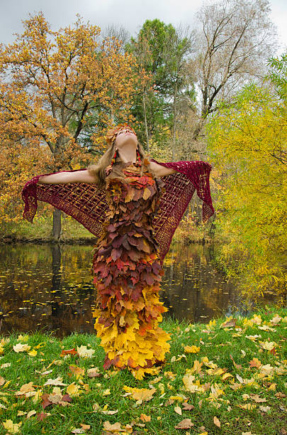 istock dress from the leaves 508045233