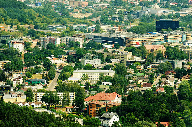 istock Panorama of Zverynas in Vilnius, Lithuania 508046649