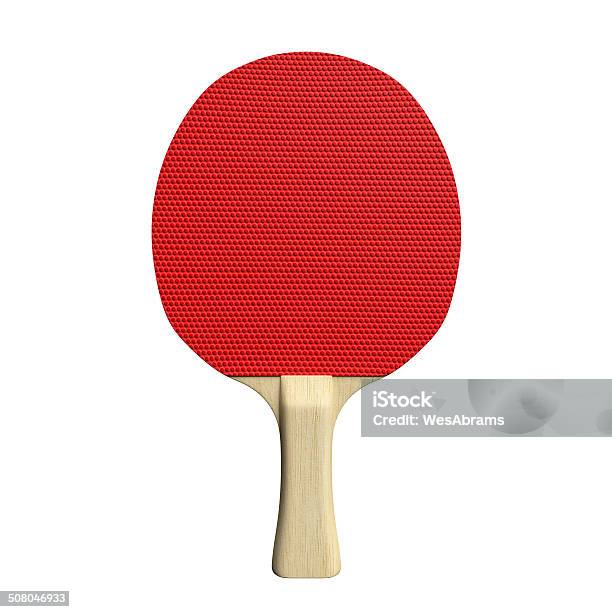 Ping Pong Paddle Stock Photo - Download Image Now - Table Tennis Racket, Table Tennis, Cut Out