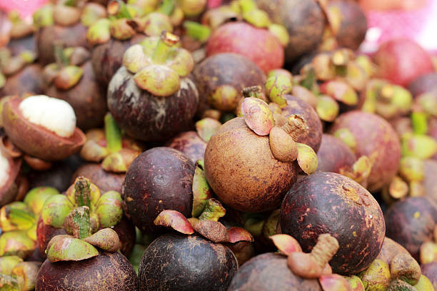 istock Fresh mangosteen in the Market 508052241