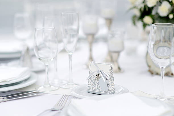 istock Table set for an event party or wedding reception 508054964